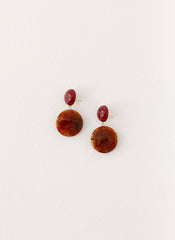 Alton Earrings - Tort